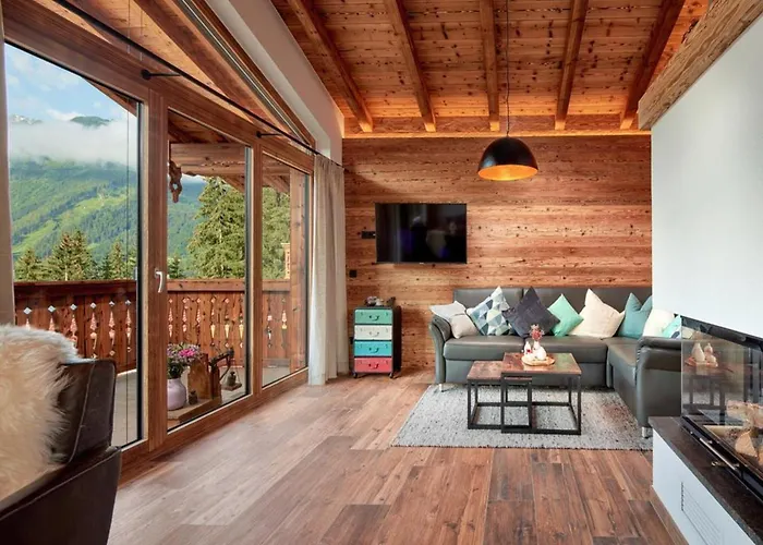 Near Lift With Garden Dağ evi Neukirchen am Großvenediger