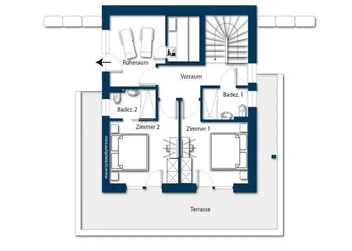 Near Lift With Garden